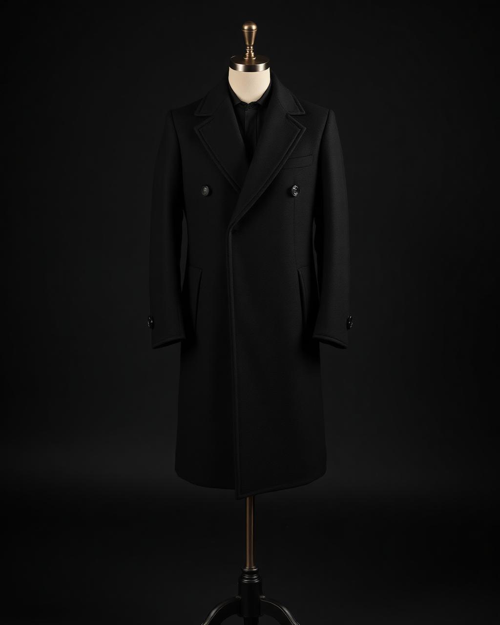 Wraith Double-Breasted Overcoat